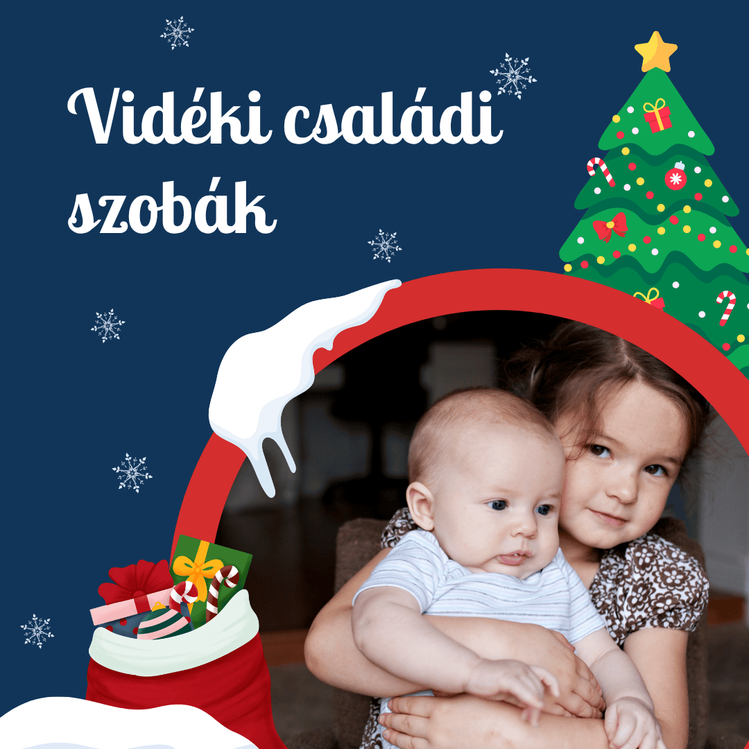 Vidéki családi szobák