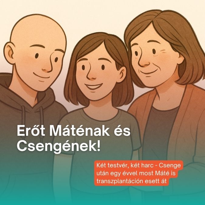Erőt Máténak és Csengének!